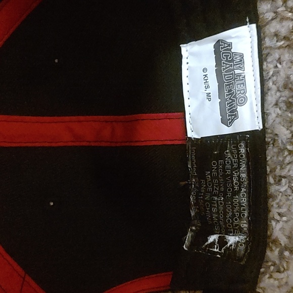 My Hero Academia Anime Men's Baseball Hat Cap OSFM One Size Fits Most - Picture 9 of 9